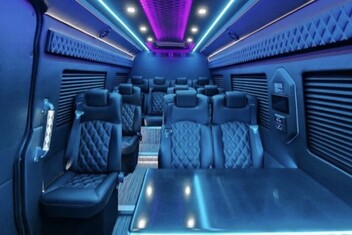 Plantation Sprinter Bus Interior