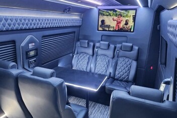 Plantation Sprinter Van Interior