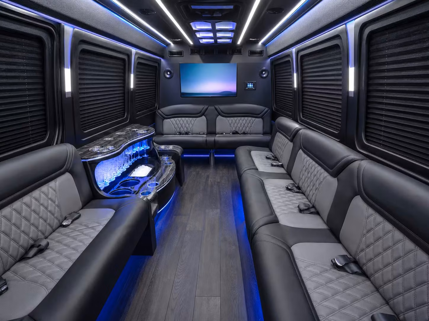 corporate event shuttles for plantation s conferences off sites and team events
