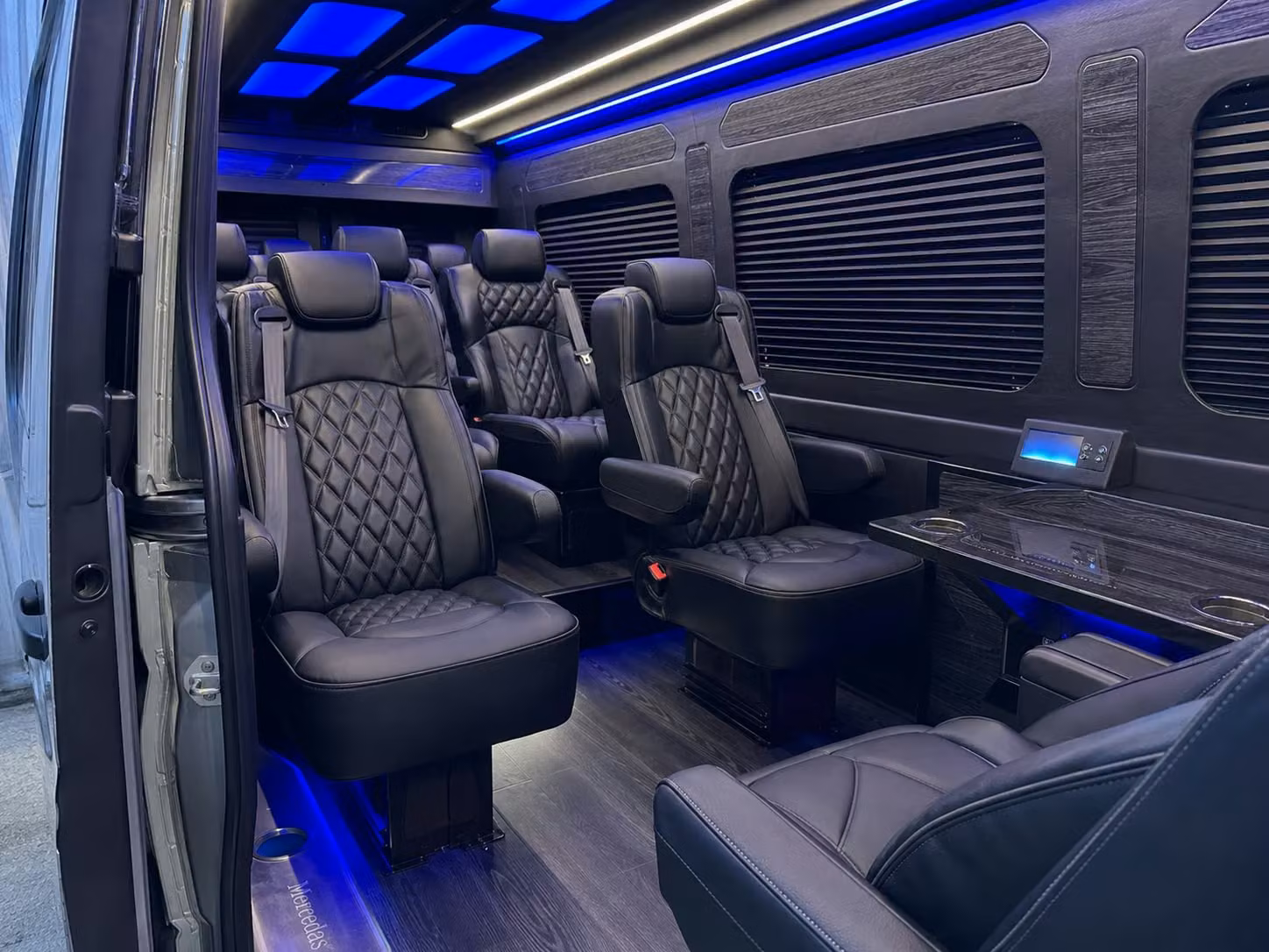 sprinter van transportation for groups and events across plantation
